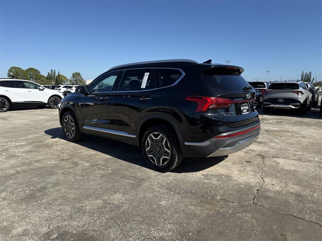 used 2021 Hyundai Santa Fe car, priced at $25,591