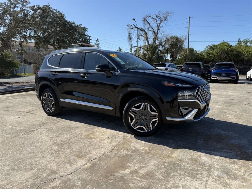 used 2021 Hyundai Santa Fe car, priced at $25,591