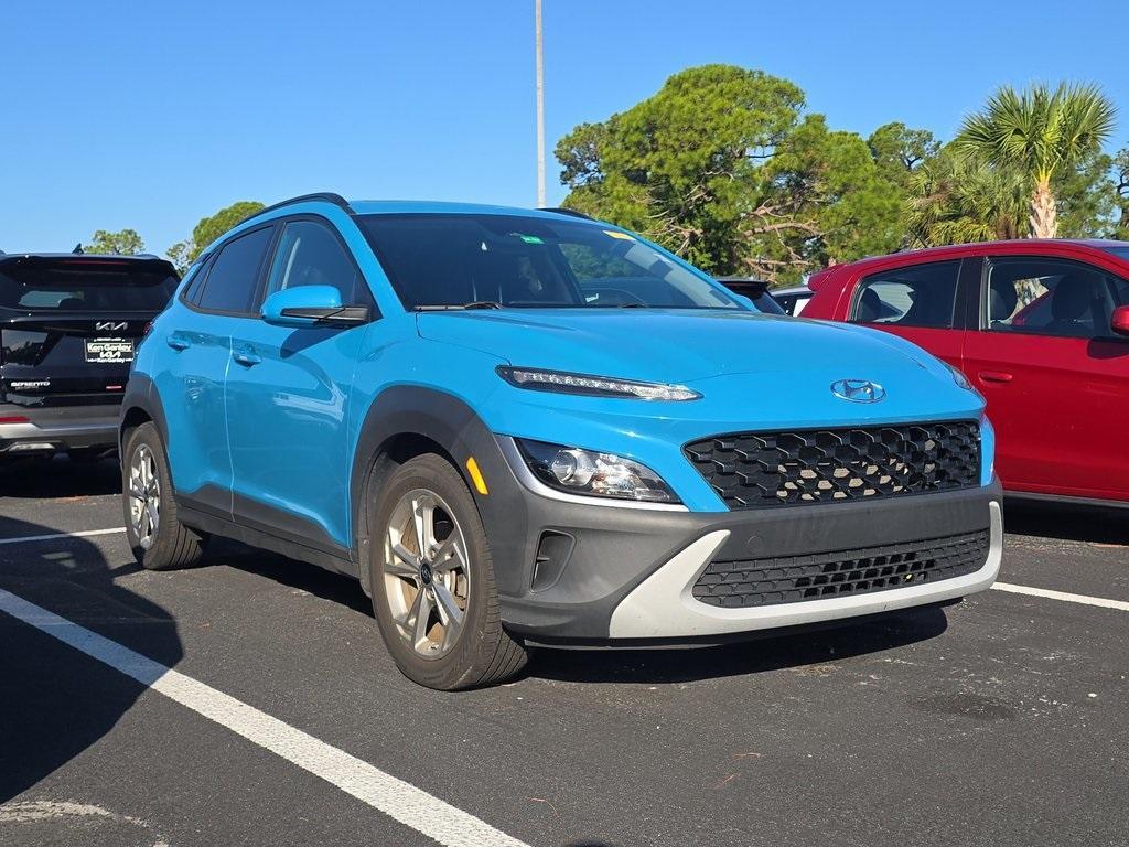 used 2022 Hyundai Kona car, priced at $15,111