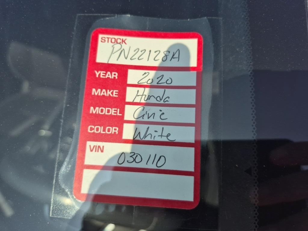 used 2020 Honda Civic car, priced at $18,481