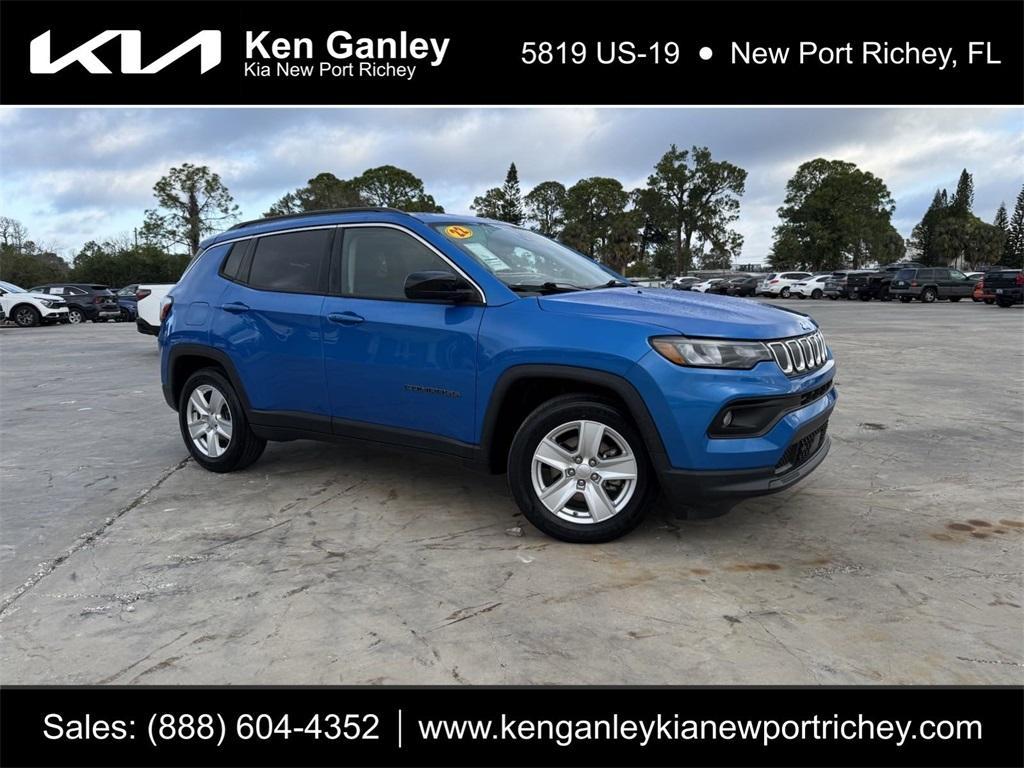 used 2022 Jeep Compass car, priced at $20,201