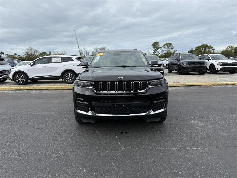 used 2021 Jeep Grand Cherokee L car, priced at $27,341