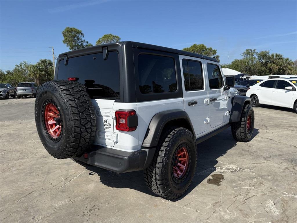 used 2021 Jeep Wrangler Unlimited car, priced at $29,571