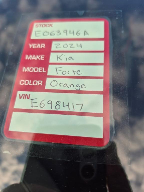 used 2024 Kia Forte car, priced at $19,061