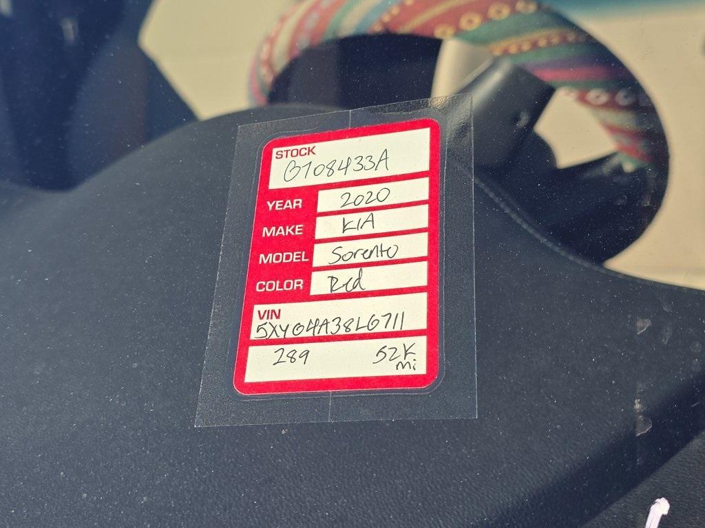 used 2020 Kia Sorento car, priced at $16,621