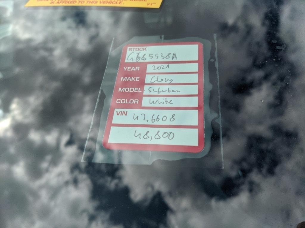 used 2021 Chevrolet Suburban car, priced at $37,701