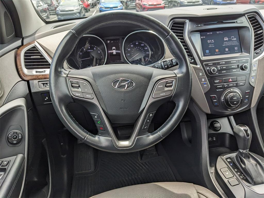 used 2017 Hyundai Santa Fe car, priced at $11,512