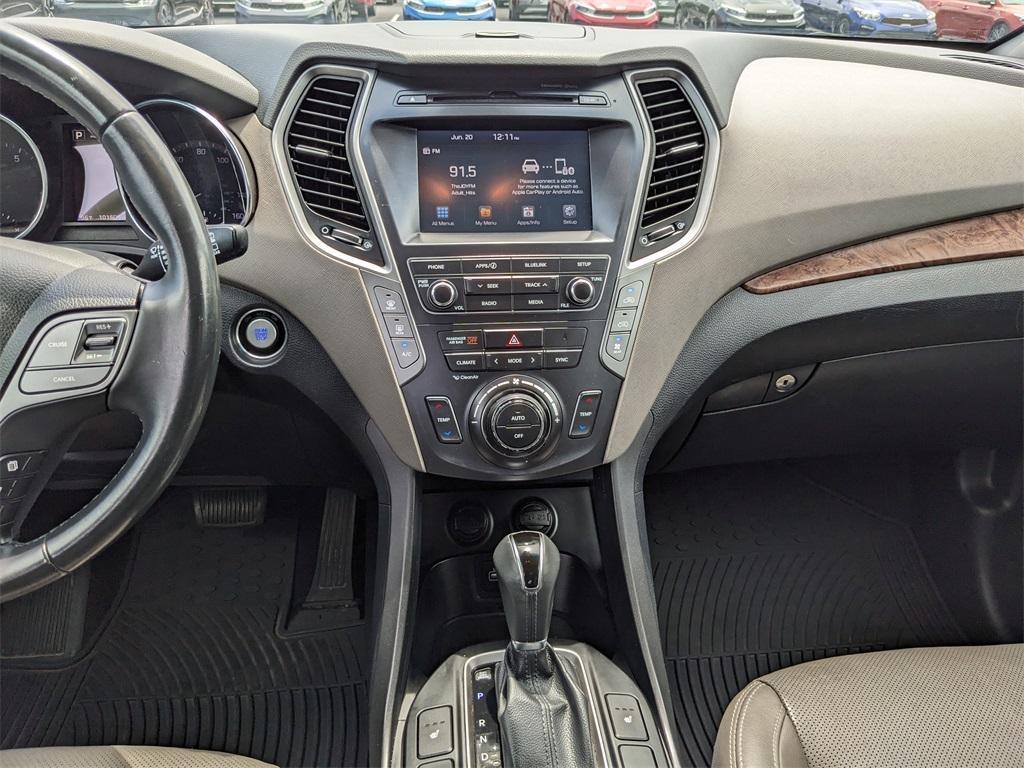 used 2017 Hyundai Santa Fe car, priced at $11,512