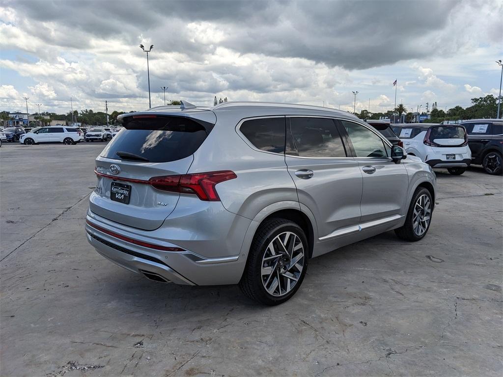 used 2022 Hyundai Santa Fe car, priced at $27,202