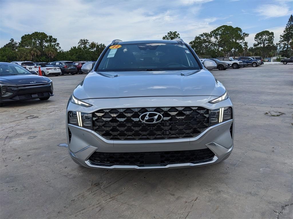 used 2022 Hyundai Santa Fe car, priced at $27,202