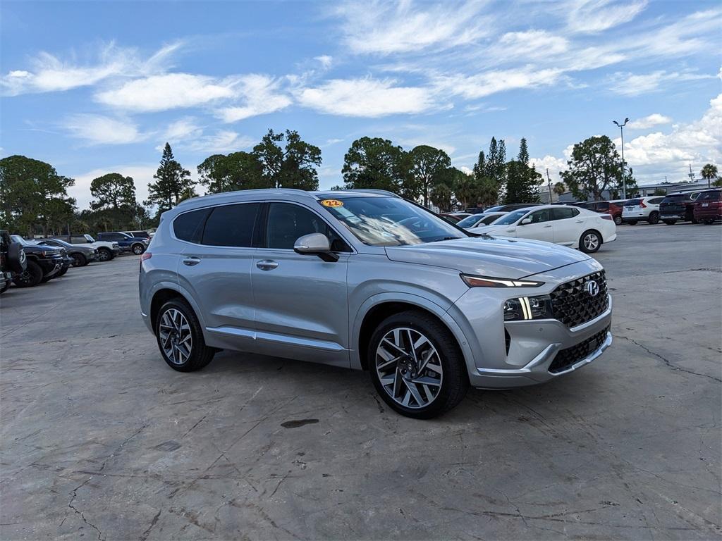 used 2022 Hyundai Santa Fe car, priced at $27,202