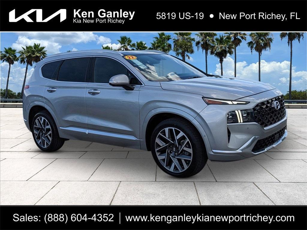 used 2022 Hyundai Santa Fe car, priced at $27,892
