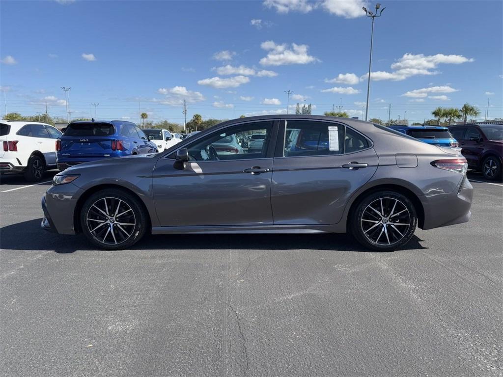 used 2021 Toyota Camry car, priced at $18,852