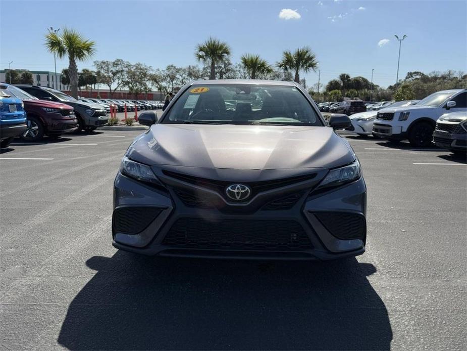 used 2021 Toyota Camry car, priced at $18,852