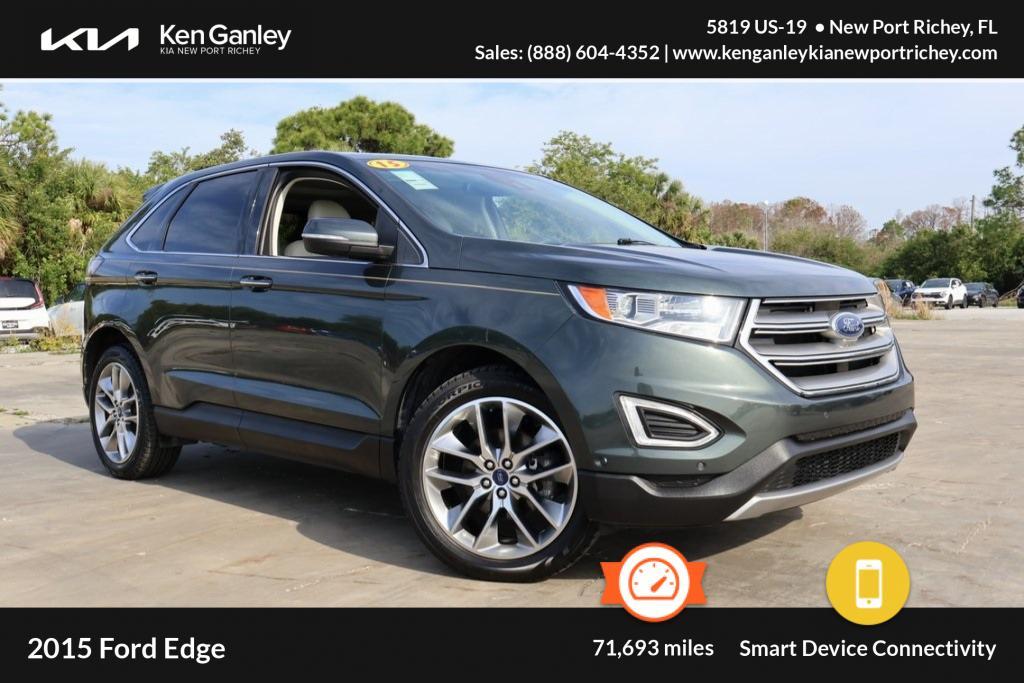 used 2015 Ford Edge car, priced at $16,876