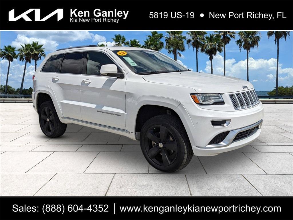 used 2016 Jeep Grand Cherokee car, priced at $18,591