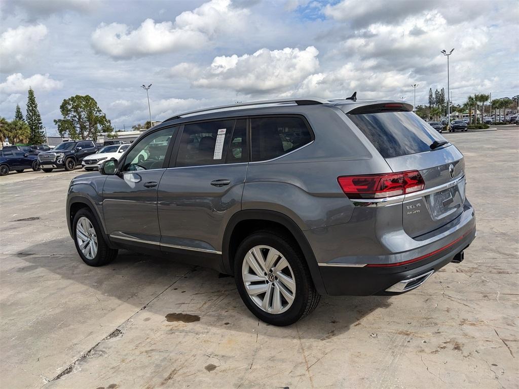 used 2021 Volkswagen Atlas car, priced at $18,452