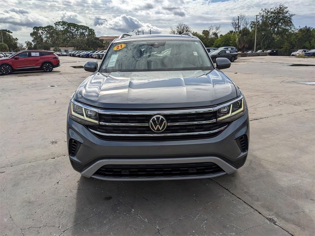 used 2021 Volkswagen Atlas car, priced at $18,452