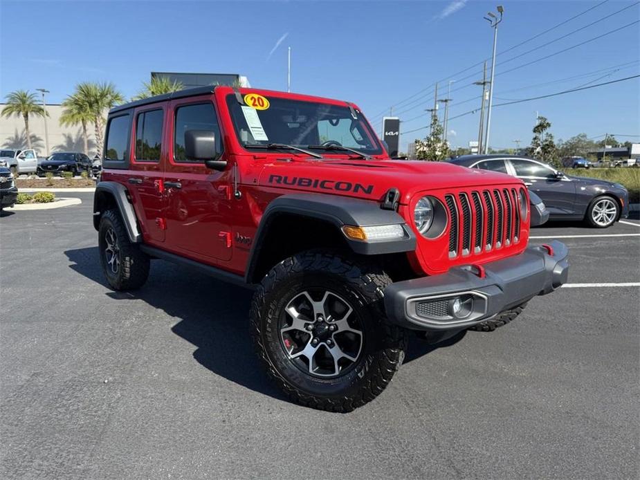 used 2020 Jeep Wrangler Unlimited car, priced at $32,952