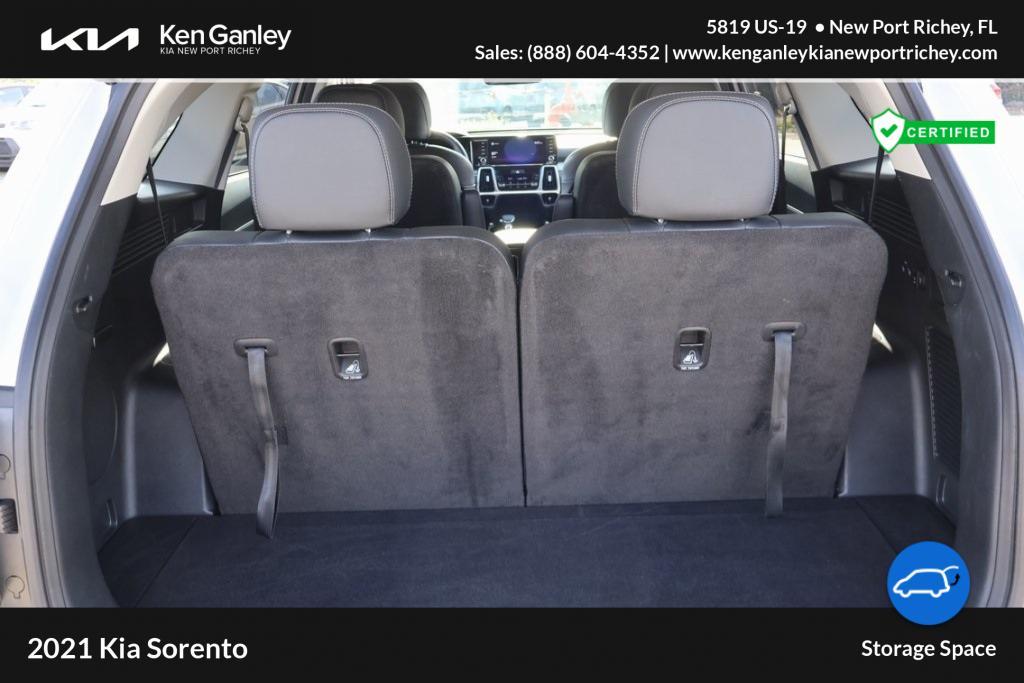 used 2021 Kia Sorento car, priced at $27,696
