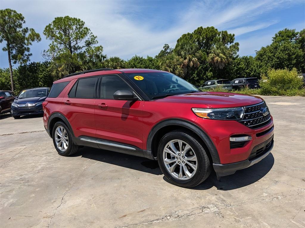 used 2021 Ford Explorer car, priced at $23,992