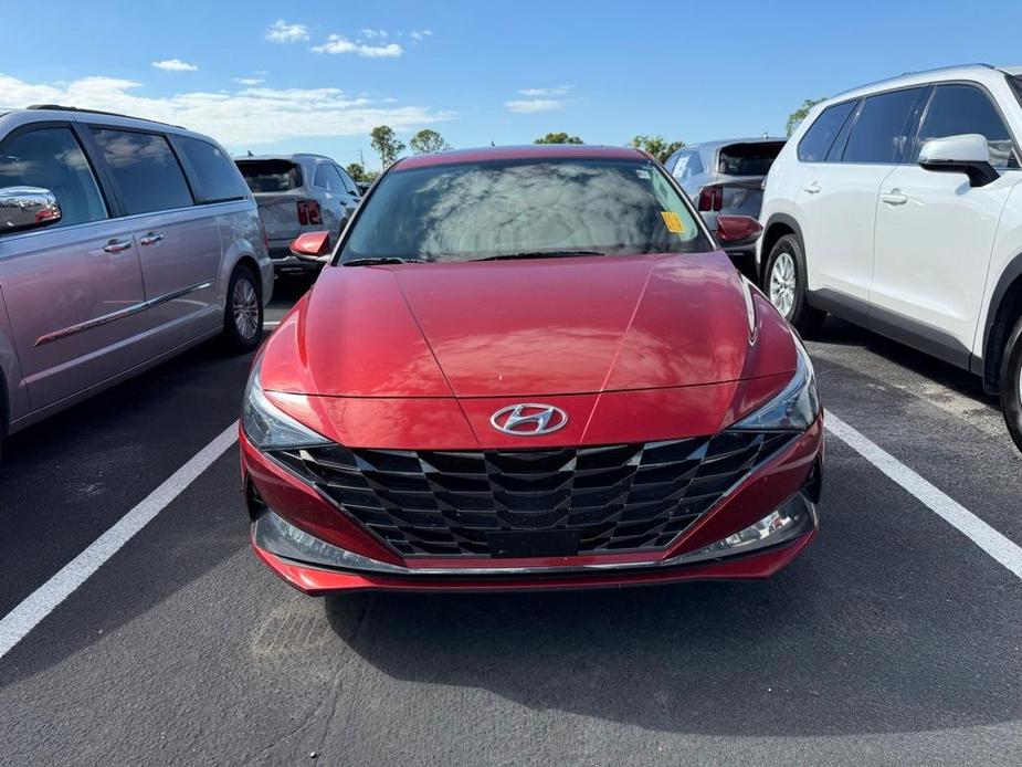 used 2021 Hyundai Elantra car, priced at $20,421