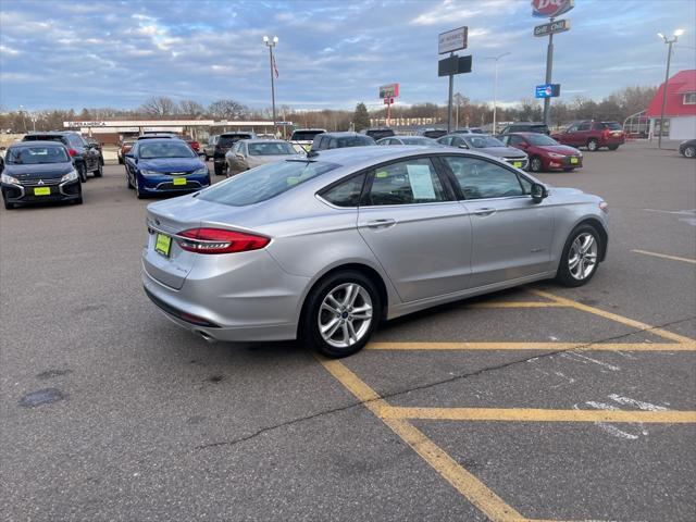 used 2018 Ford Fusion Hybrid car, priced at $13,498