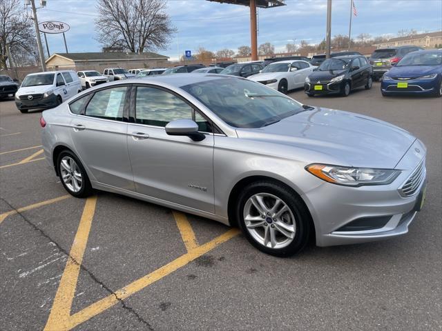 used 2018 Ford Fusion Hybrid car, priced at $13,498