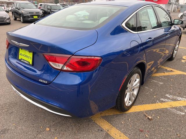 used 2015 Chrysler 200 car, priced at $11,496