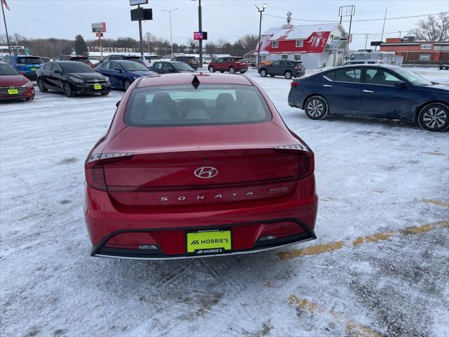 used 2021 Hyundai Sonata car, priced at $15,999