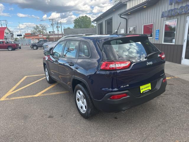 used 2015 Jeep Cherokee car, priced at $10,999