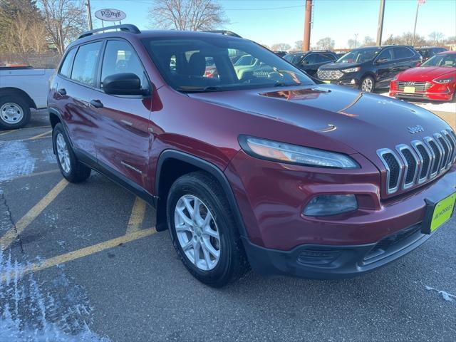 used 2015 Jeep Cherokee car, priced at $10,999