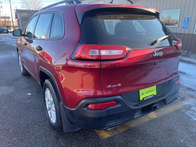 used 2015 Jeep Cherokee car, priced at $10,999