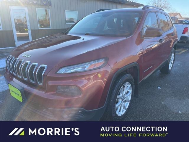 used 2015 Jeep Cherokee car, priced at $10,999