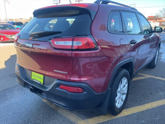 used 2015 Jeep Cherokee car, priced at $10,999