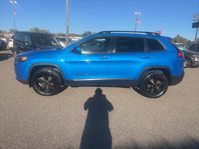 used 2021 Jeep Cherokee car, priced at $19,896