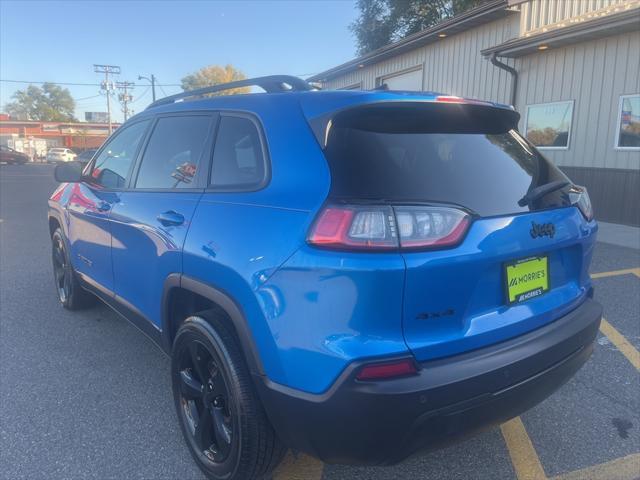 used 2021 Jeep Cherokee car, priced at $19,896