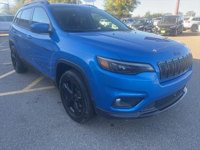 used 2021 Jeep Cherokee car, priced at $19,896