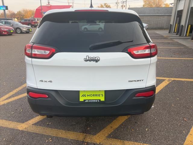 used 2017 Jeep Cherokee car, priced at $14,999