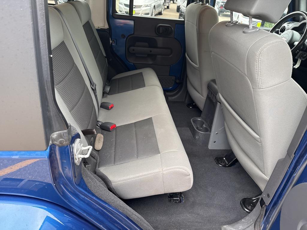 used 2010 Jeep Wrangler Unlimited car, priced at $11,999