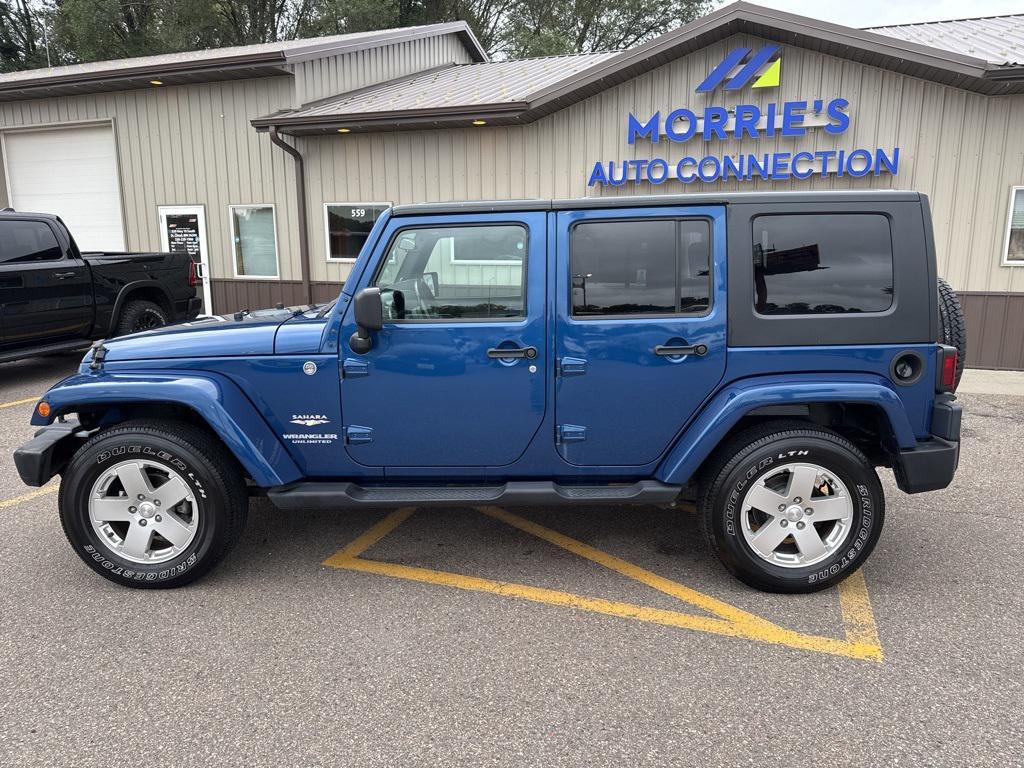 used 2010 Jeep Wrangler Unlimited car, priced at $11,999