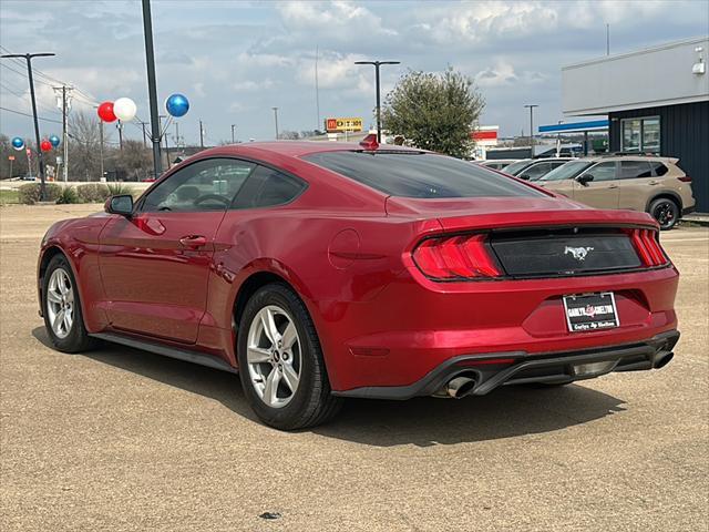 used 2020 Ford Mustang car, priced at $18,995