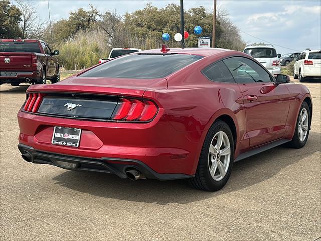 used 2020 Ford Mustang car, priced at $18,995