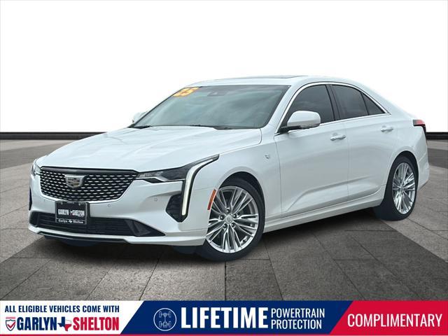 used 2025 Cadillac CT4 car, priced at $44,569