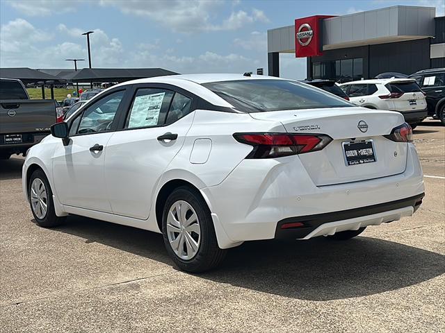 new 2025 Nissan Versa car, priced at $20,119