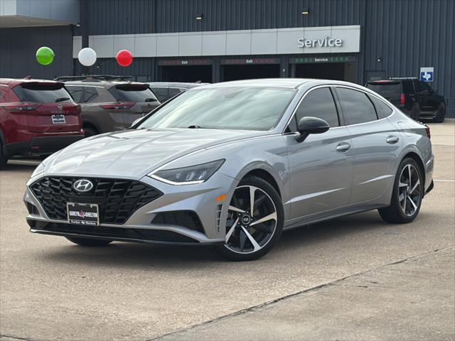 used 2021 Hyundai Sonata car, priced at $22,995