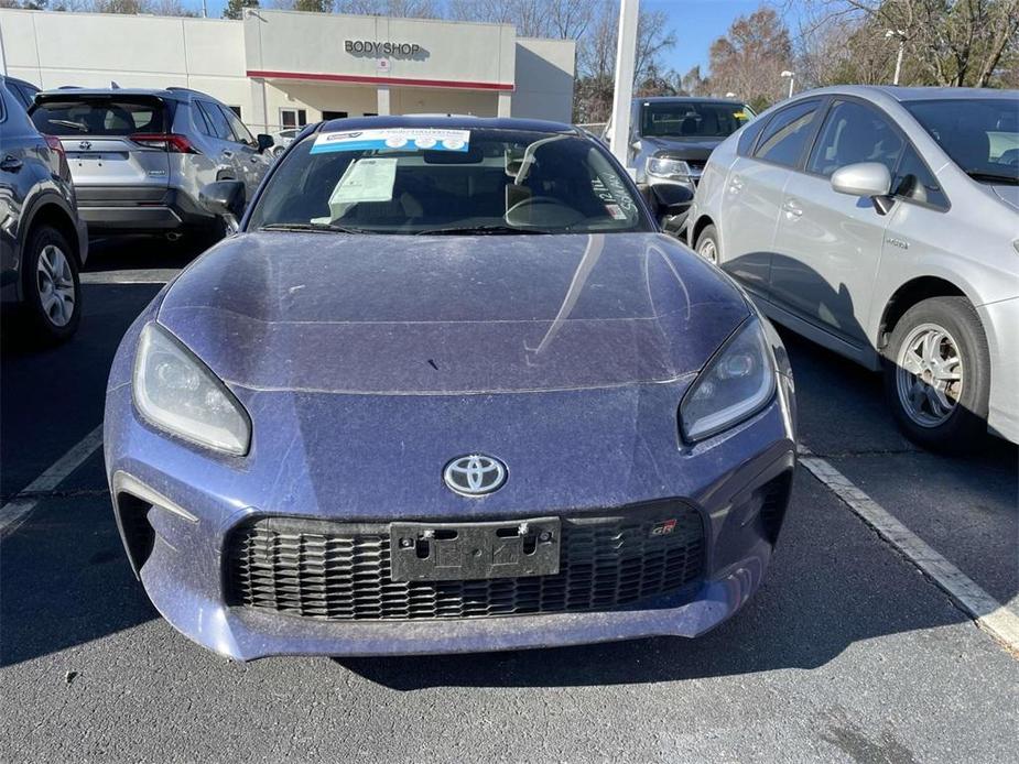 used 2022 Toyota GR86 car, priced at $29,250