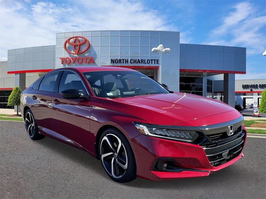 used 2021 Honda Accord car, priced at $24,500