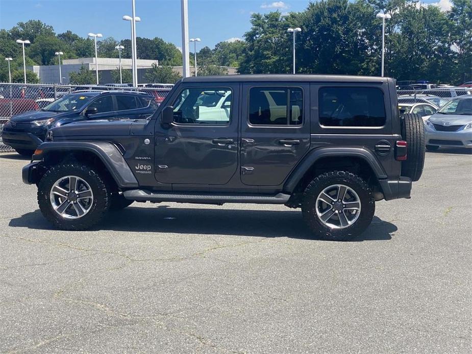 used 2020 Jeep Wrangler Unlimited car, priced at $36,338