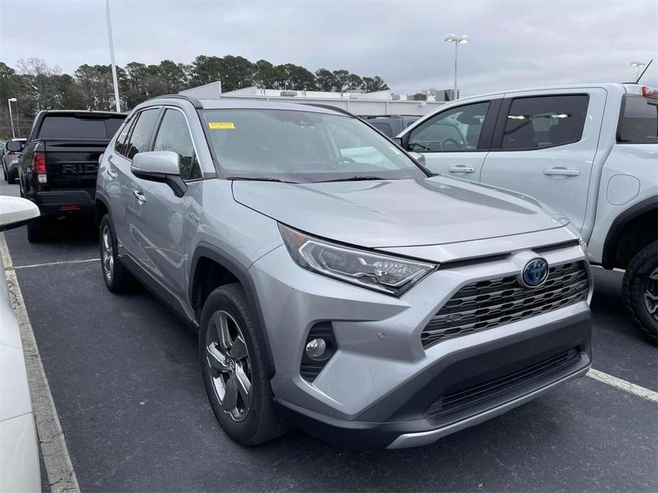 used 2020 Toyota RAV4 Hybrid car, priced at $27,999